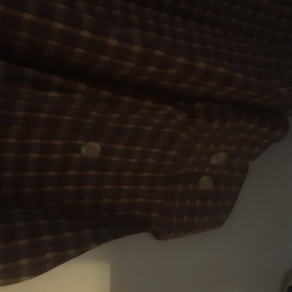 Men's Tommy Hilfiger Button Down Plaid Shirt Sz L - Picture 4 of 8